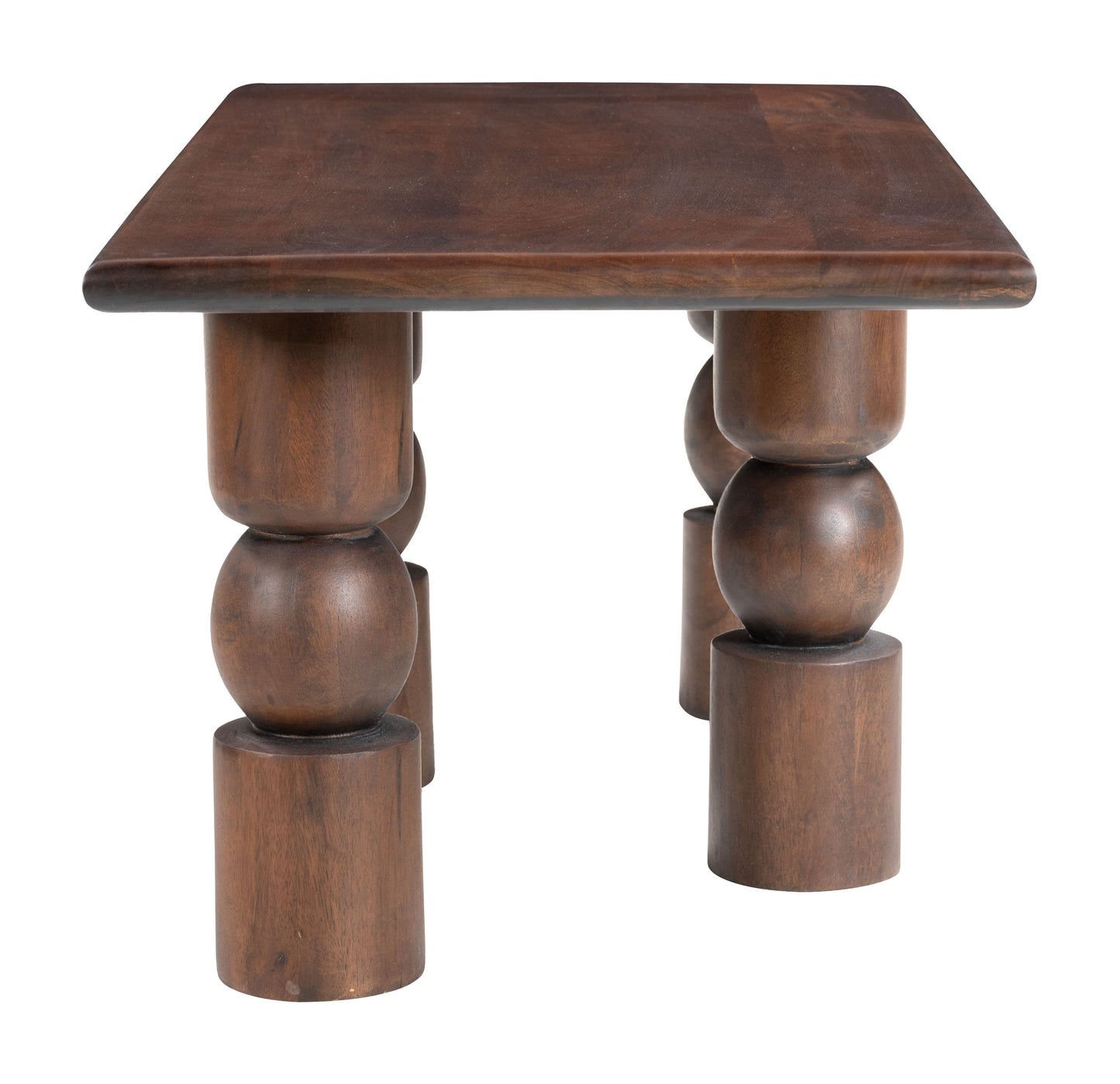 Split Coffee Table - Brown Sleek and Stylish Coffee Table for Modern Living Rooms