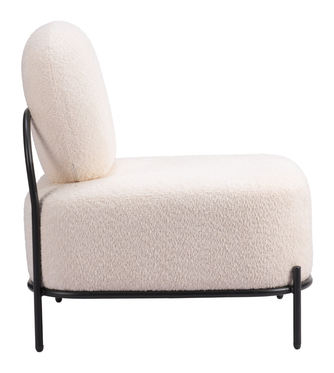 Arendal Accent Chair - Vanilla Elegant and Cozy Upholstered Chair for Modern Living Rooms