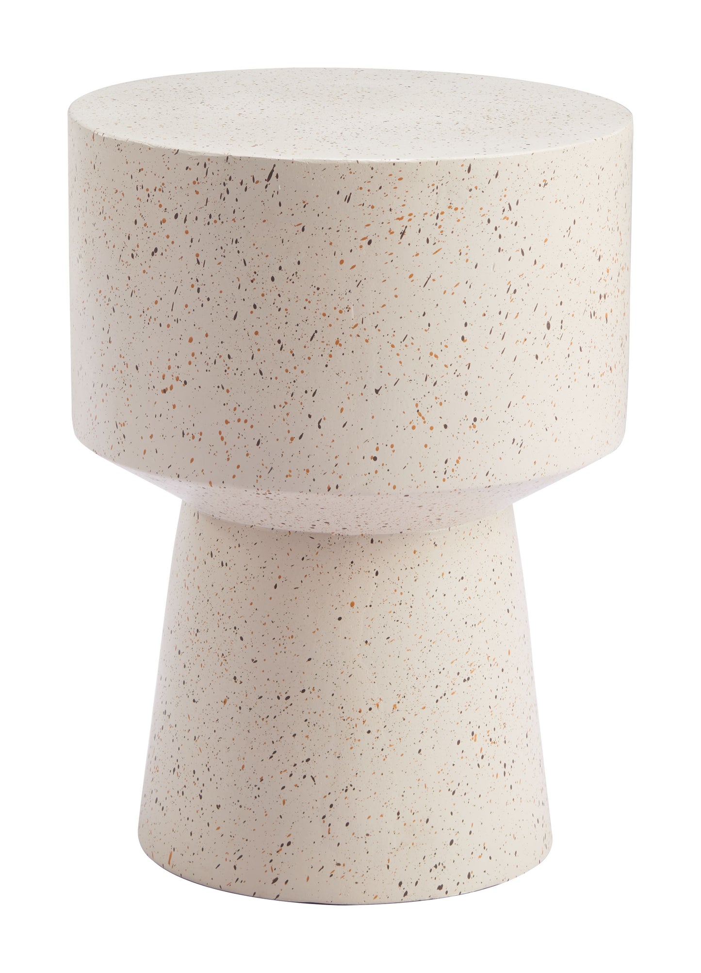Masko Side Table Beige β Elegant and Versatile Beige Accent for Living Room or Bedroom Decor