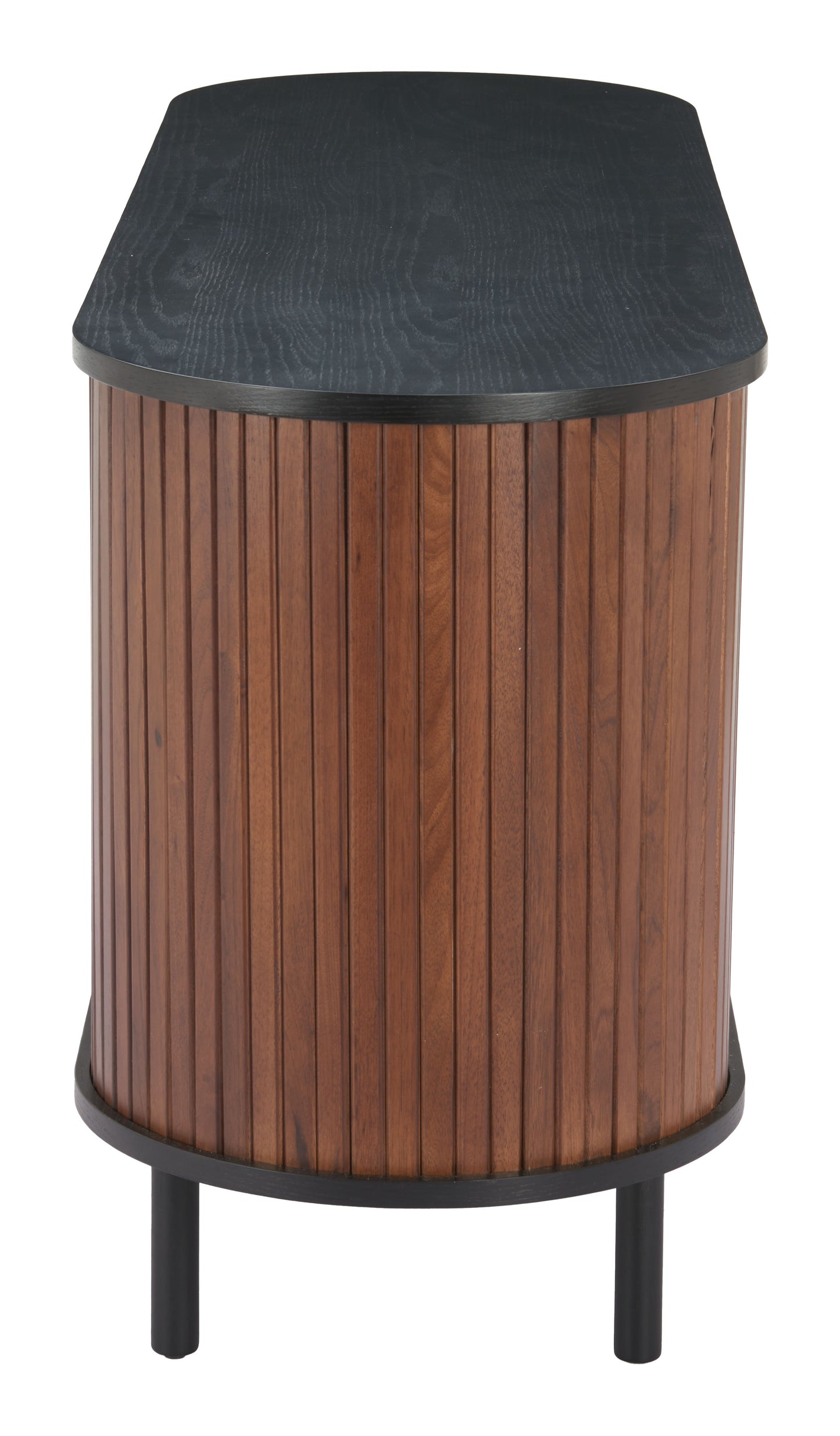 Koriana Sideboard Black & Walnut β Elegant Black & Walnut Sideboard for Contemporary Home Storage