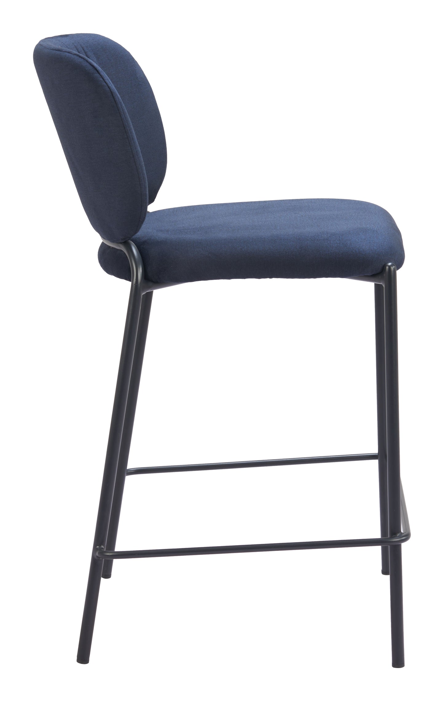 Plat Counter Stool (Set of 2) Blue β Stylish and Comfortable Blue Counter Stools for Modern Kitchens or Bars