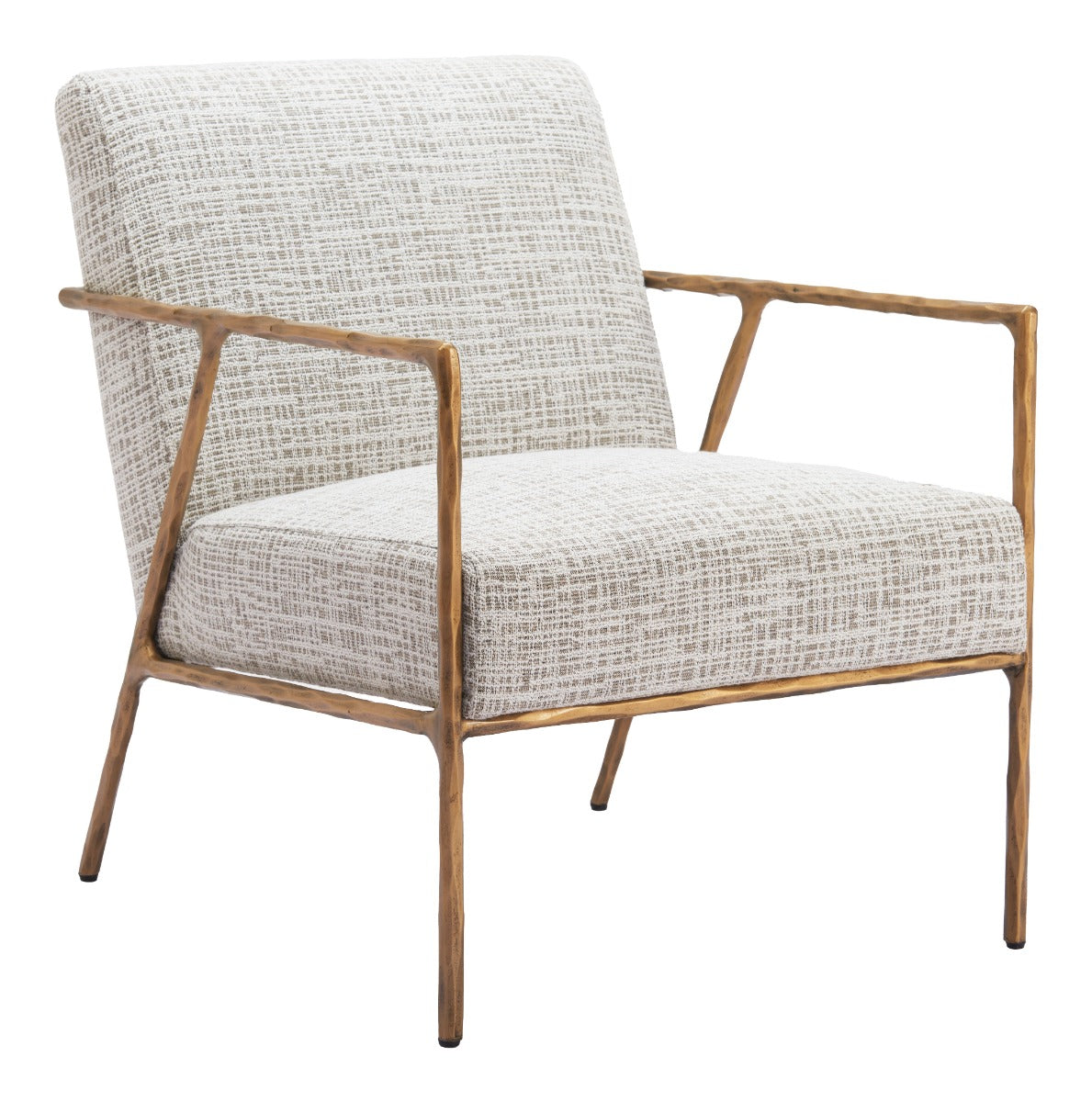 Norrebro Accent Chair Beige Frost β Elegant Beige Frost Accent Chair for Sophisticated Home Interiors