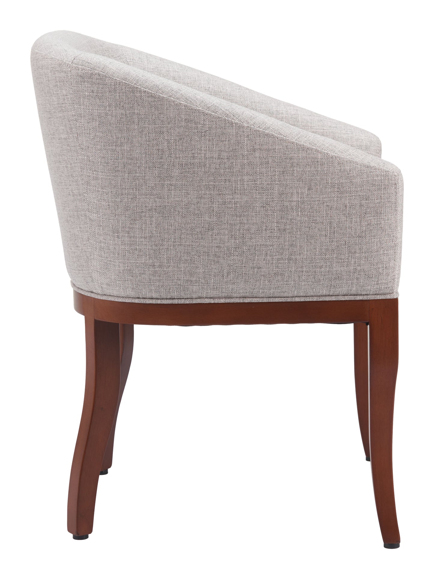Serasa Dining Chair - Gray Modern and Stylish Upholstered Chair for Elegant Dining Rooms