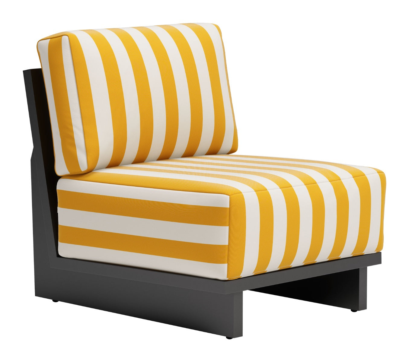 Shoreline Accent Chair Yellow - Bright & Cheerful Accent Chair with a Vibrant Yellow Upholstery for a Fresh, Bold Touch