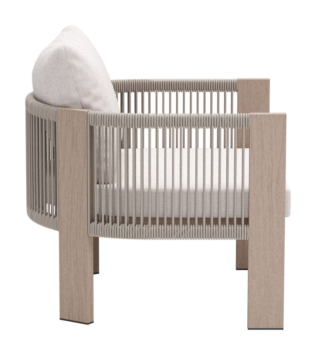 Rebel Accent Chair - Beige - Stylish & Comfortable Accent Chair with a Neutral Beige Upholstery for a Versatile, Modern Look