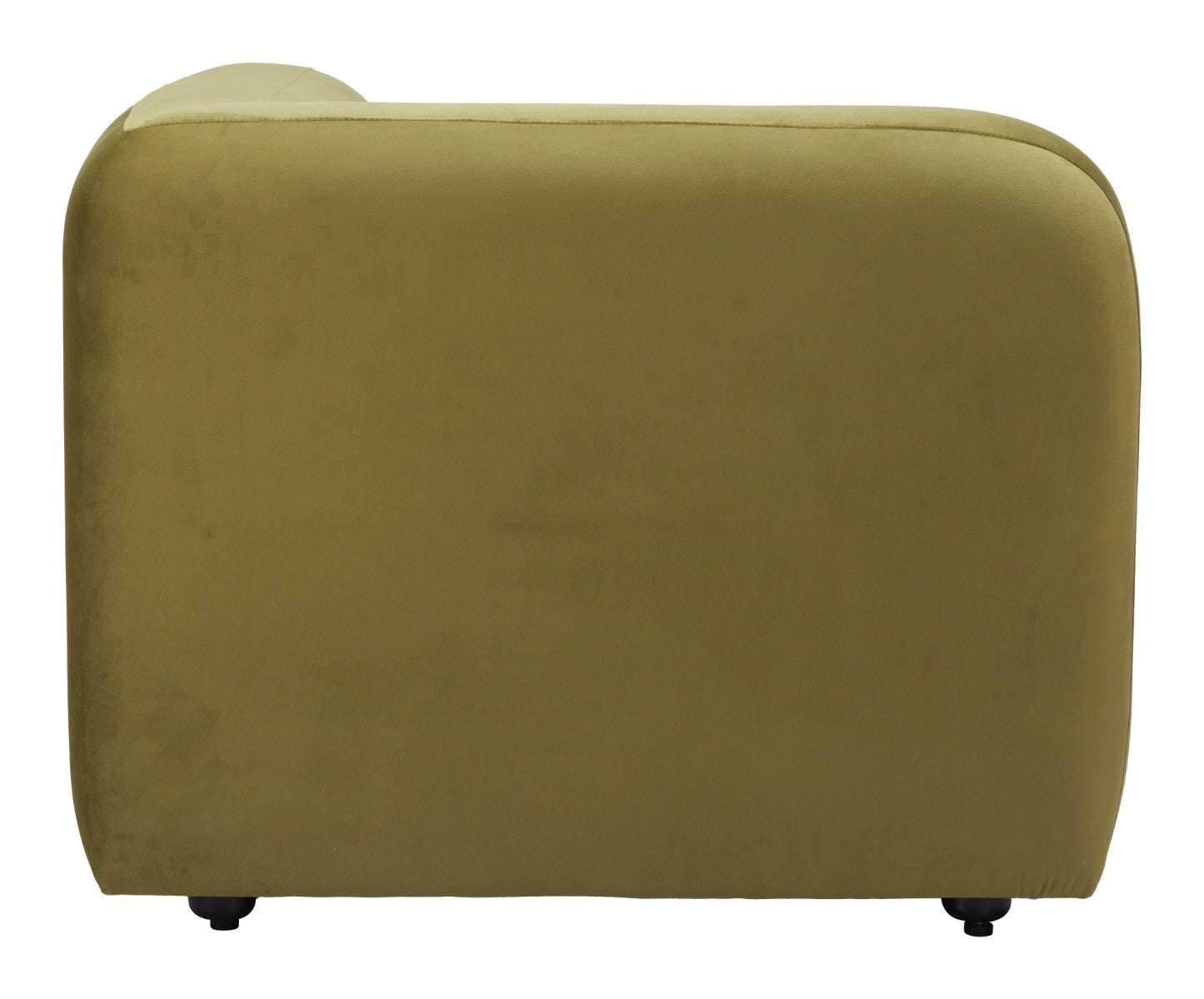 Biak Corner Chair - Green Elegant and Cozy Corner Chair for Contemporary Living Spaces