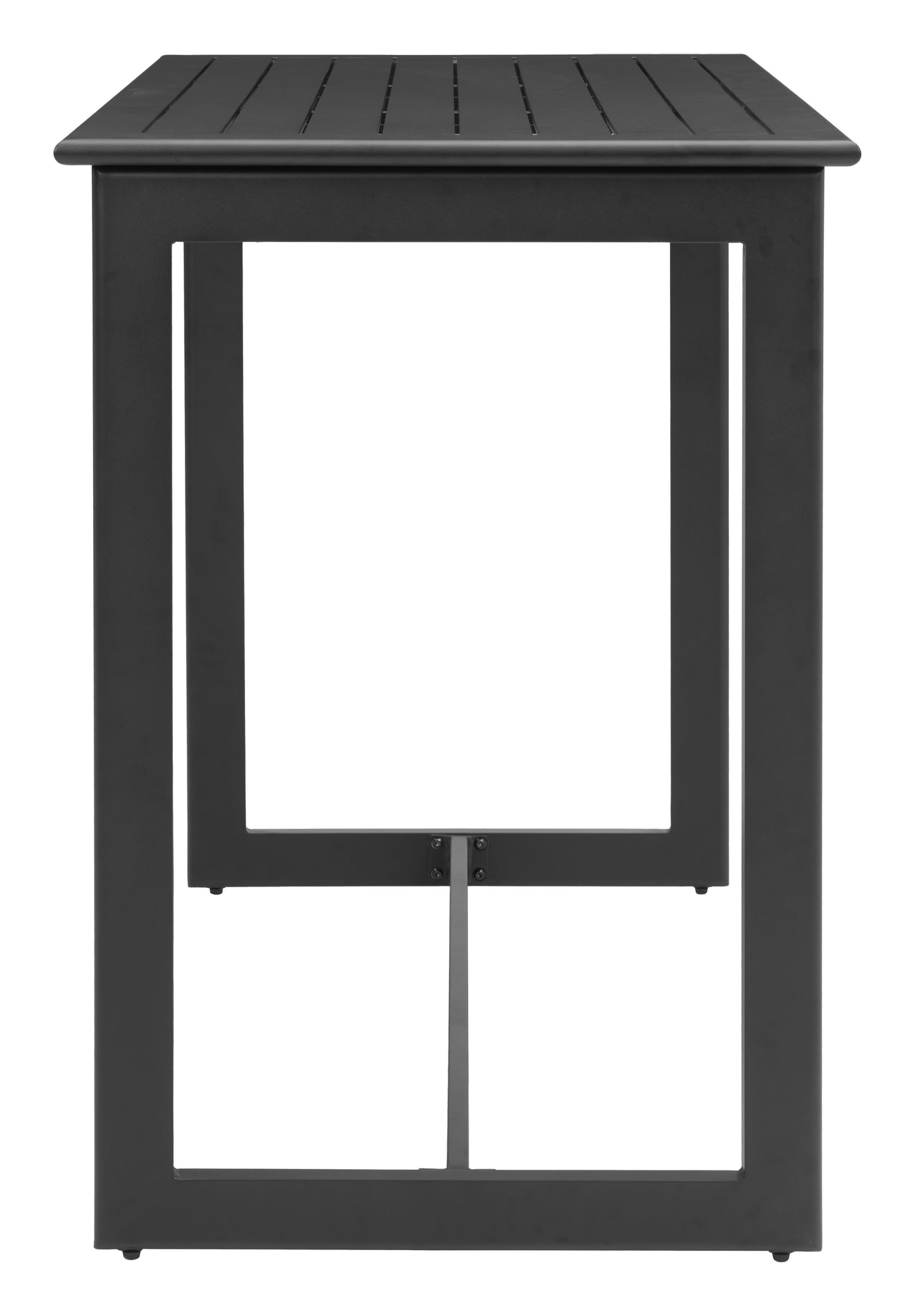 Midnight Wave Bar Table Black - Sleek & Modern Bar Table with a Chic Black Finish and Unique Wave Design