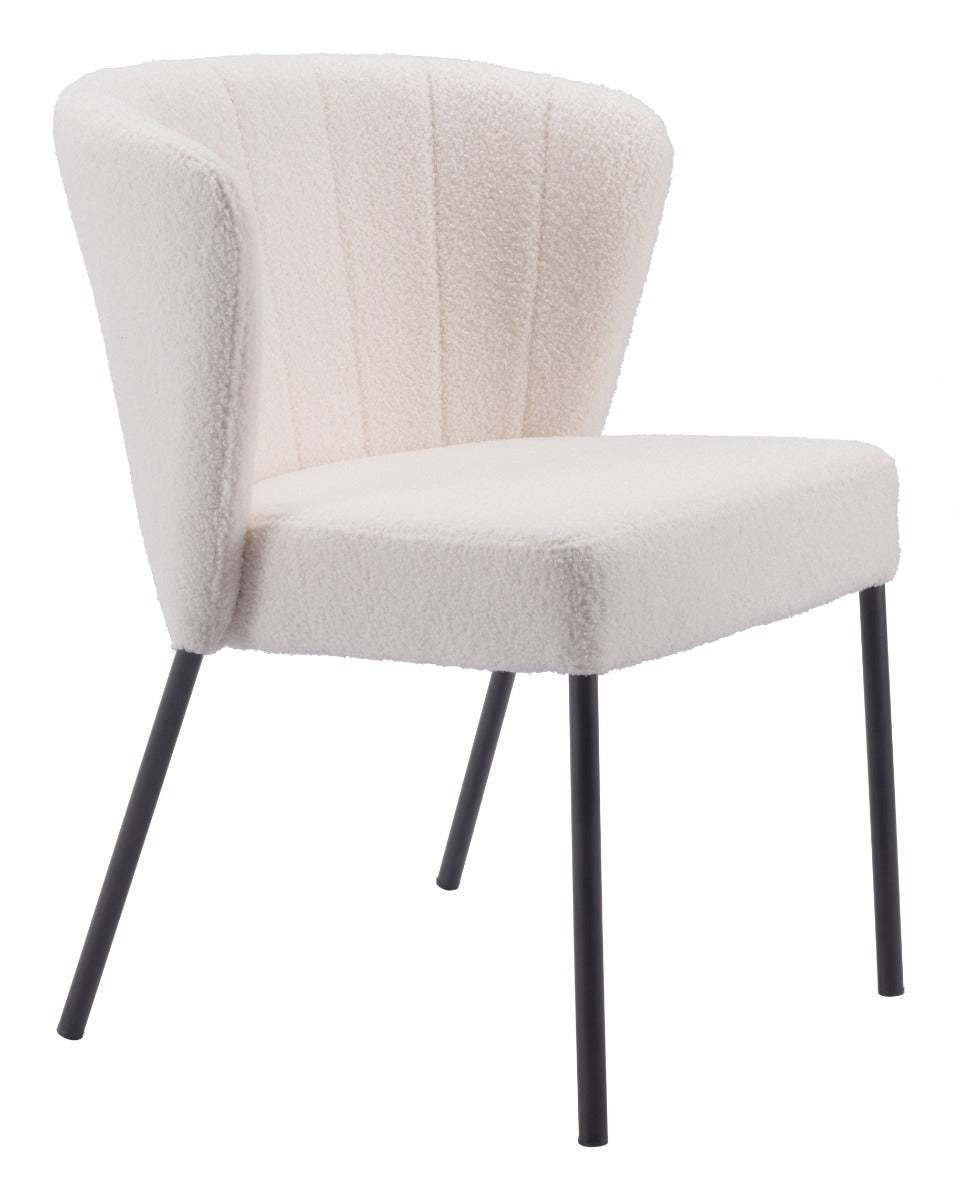 Aimee Dining Chair Set of 2 - Stylish Cream Design for Elegant Dining Rooms and Contemporary Spaces