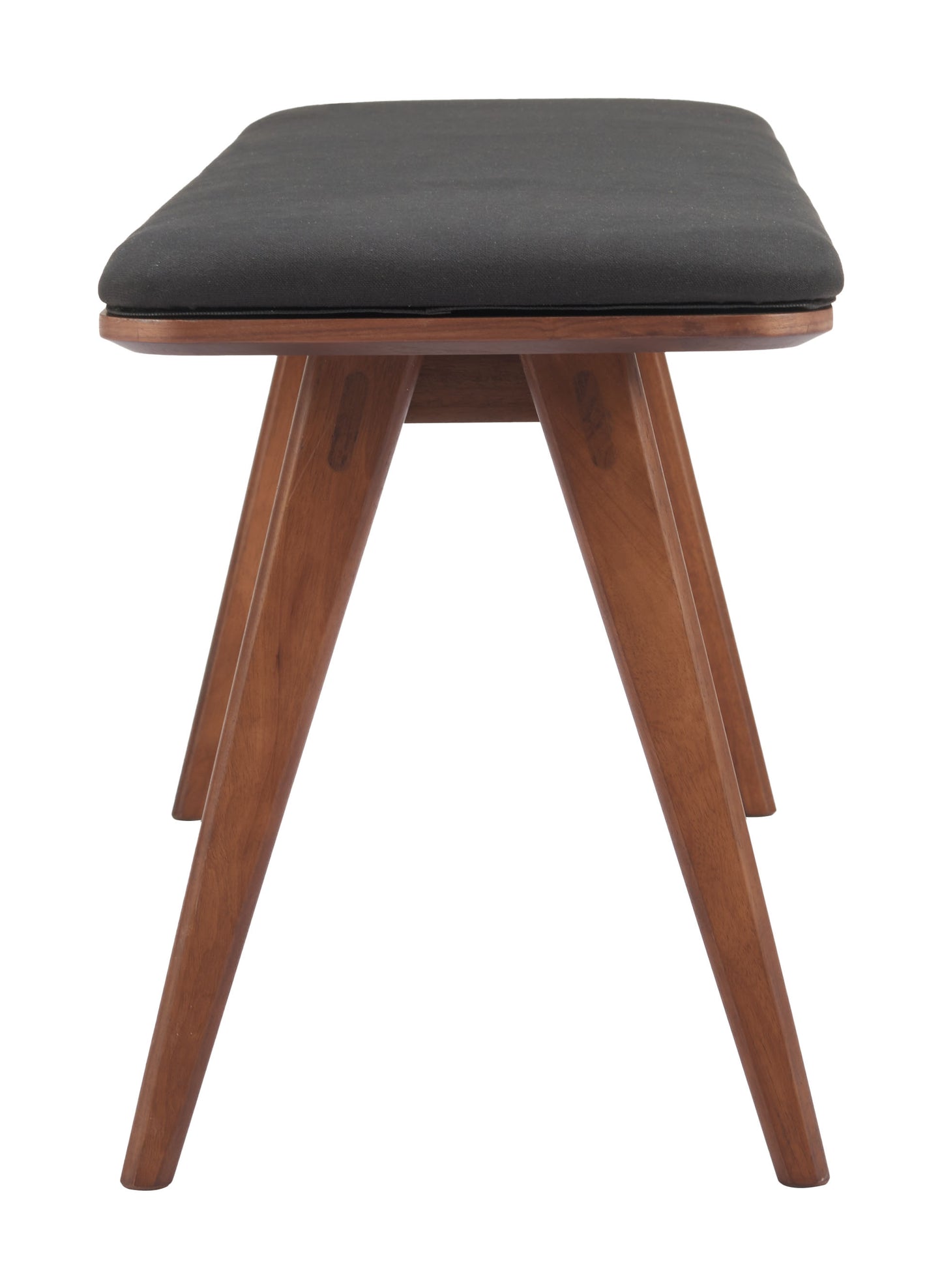 Kazwali Bench Black & Walnut β Sleek and Stylish Black & Walnut Bench for Modern Home Interiors