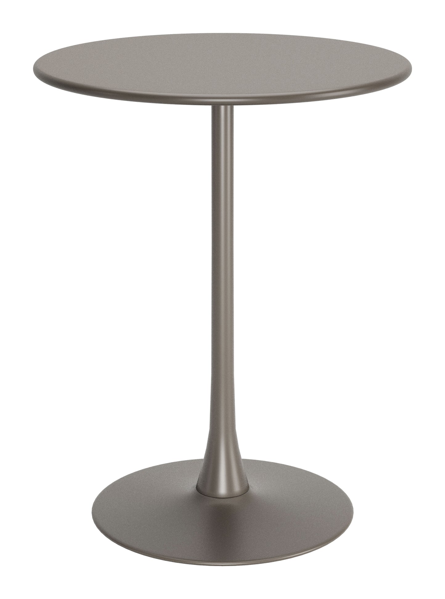 Soleil Bar Table Taupe - Elegant & Modern Bar Table with a Soft Taupe Finish for a Chic, Contemporary Look