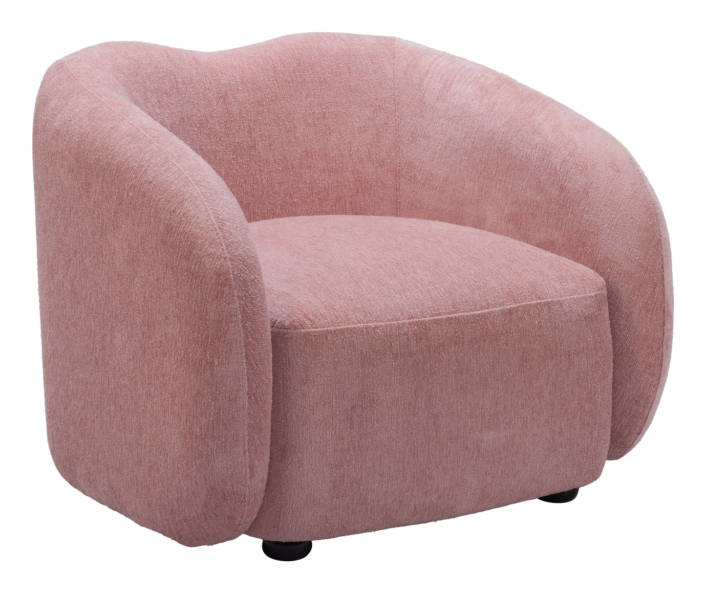 Tallin Accent Chair - Mauve Pink Stylish and Elegant Upholstered Chair for Modern Living Spaces