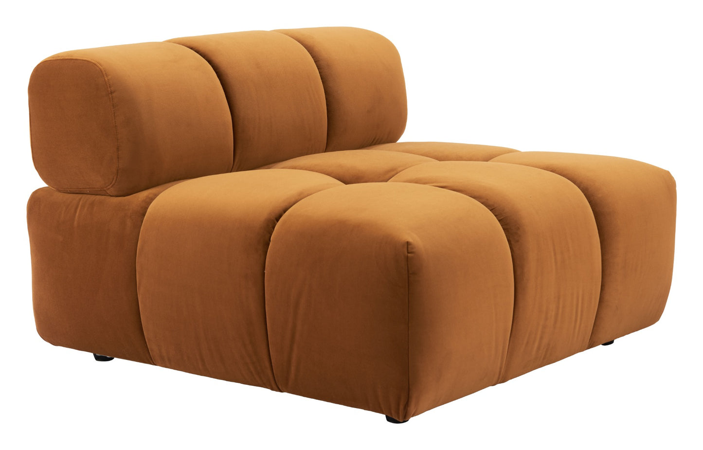 Rist Middle Chair Brown β Sleek and Comfortable Brown Middle Chair for Modular Seating Arrangements