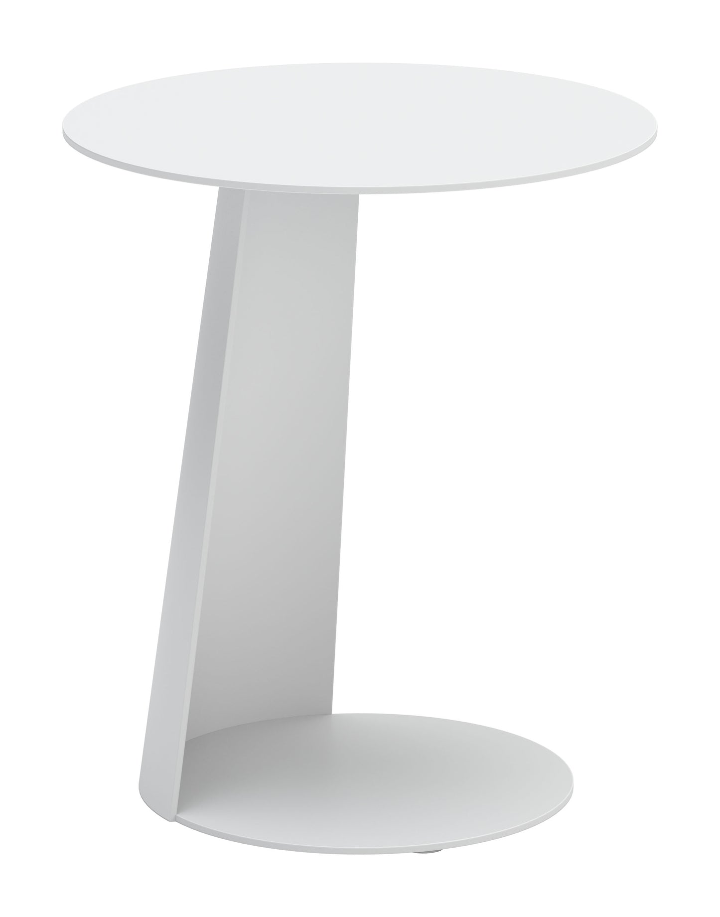 Sunny Isles Side Table White - Elegant & Chic Side Table with a Crisp White Finish for a Fresh, Modern Look