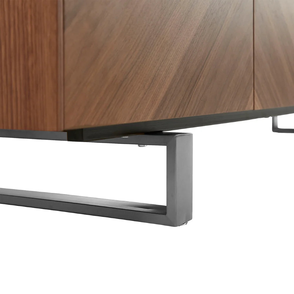 Alvarado 79" Sideboard – Spacious Modern Storage Cabinet with Sleek Wood Finish