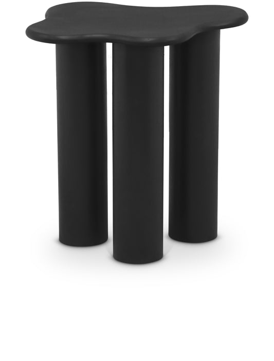Romaine Iron End / Side Table β Industrial Modern Accent Table with Sturdy Metal Frame