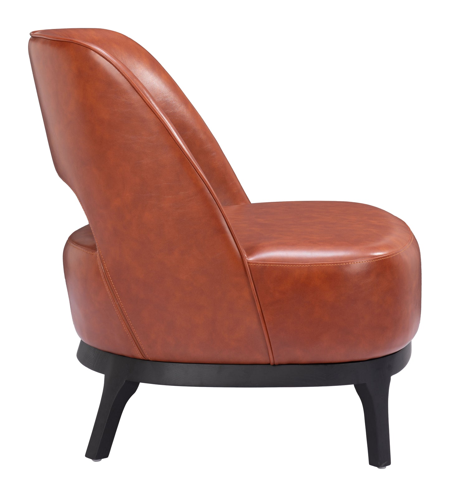 Mistley Accent Chair - Brown Stylish Upholstered Chair for Cozy and Modern Living Spaces