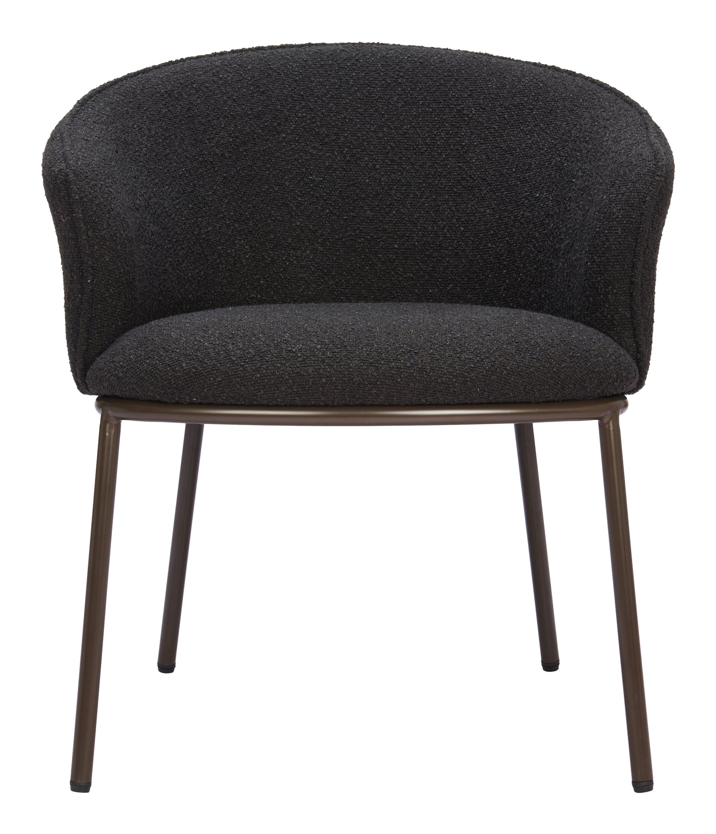 Essen Dining Chair - Black & Bronze Modern Upholstered Chairs for Stylish Dining Rooms