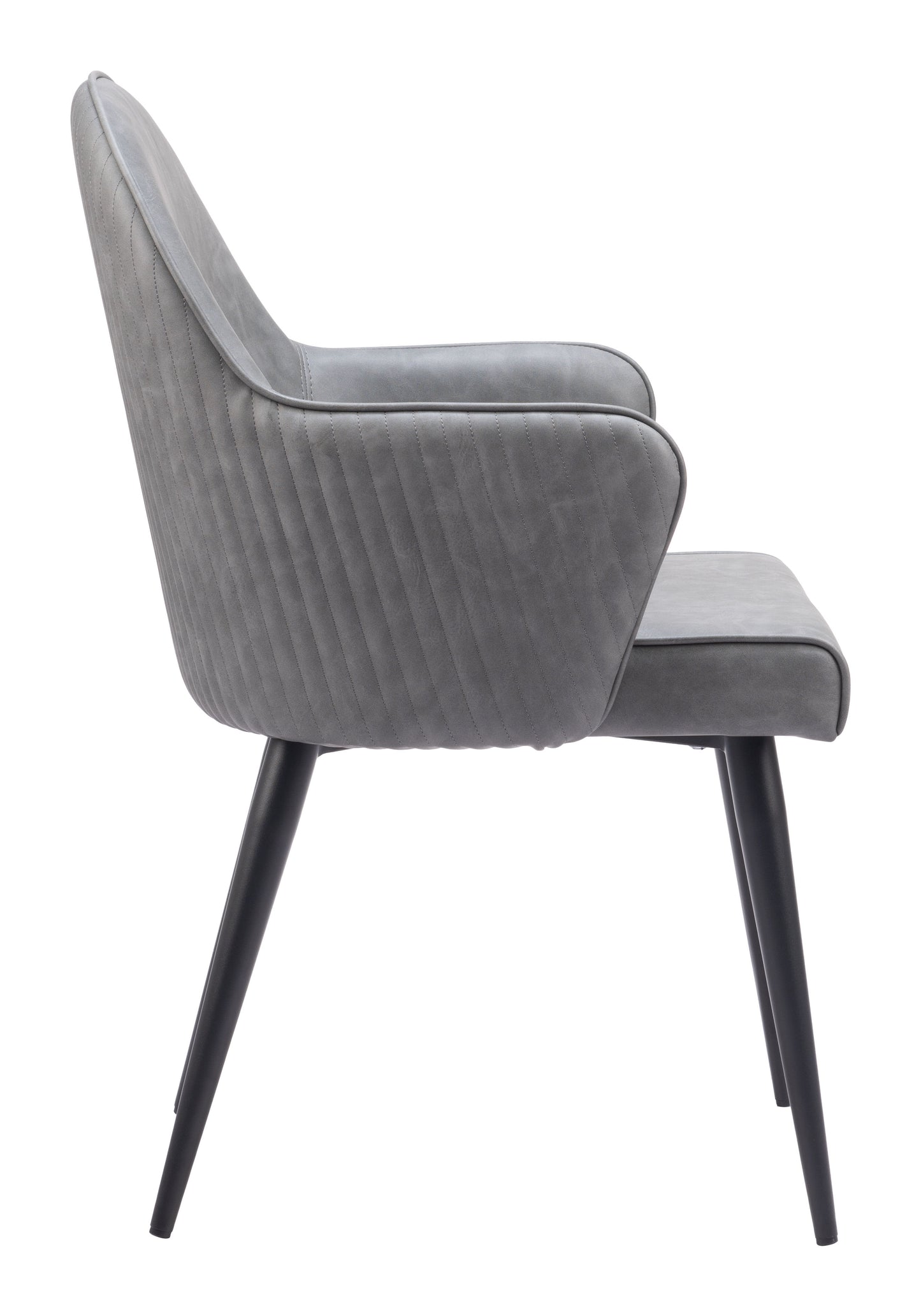Silloth Dining Chair - Gray Modern Upholstered Chair for Stylish Dining Rooms