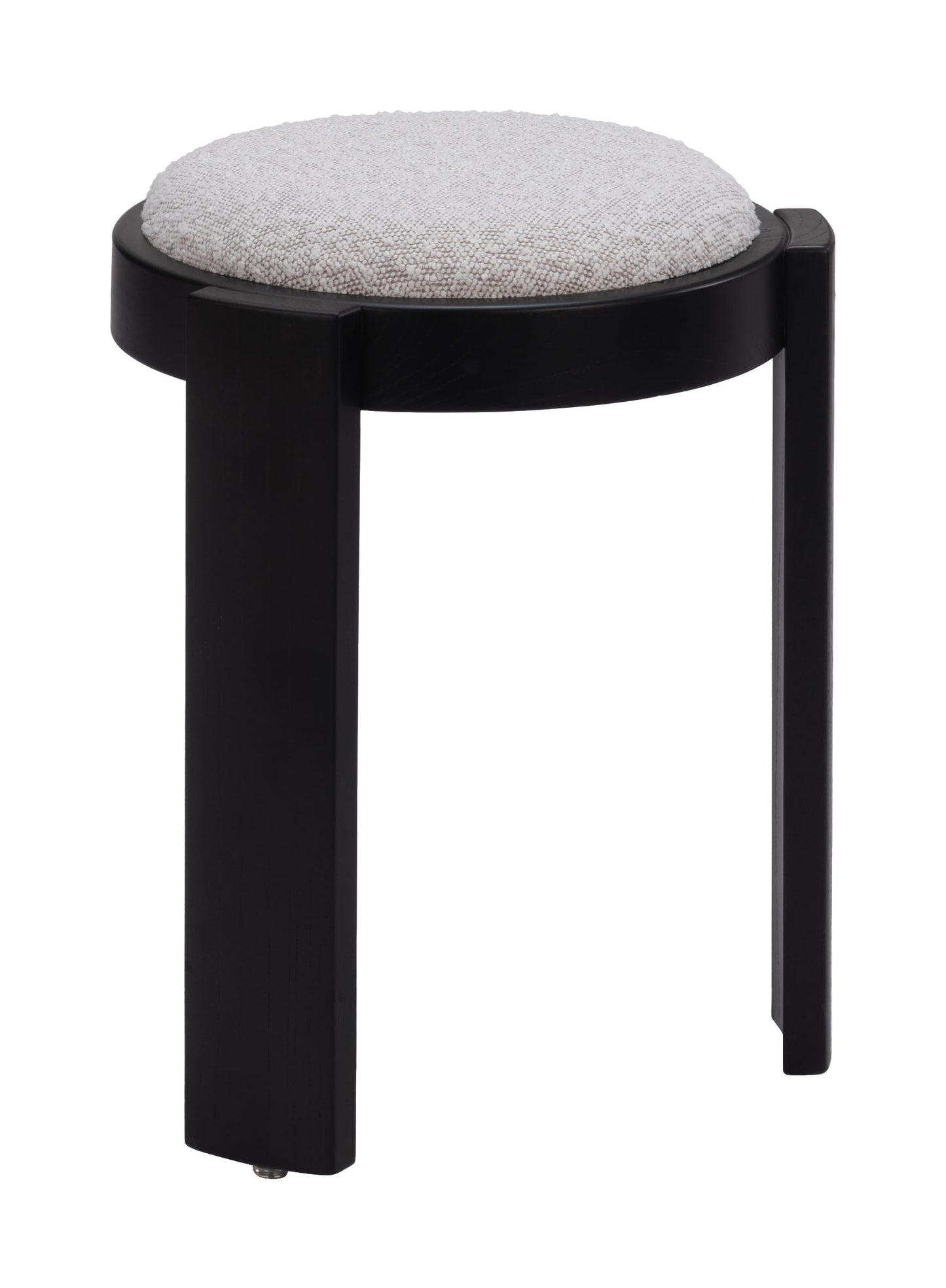 Banjul Ottoman - Misty Gray Elegant and Comfortable Ottoman for Modern Living Rooms and Spaces
