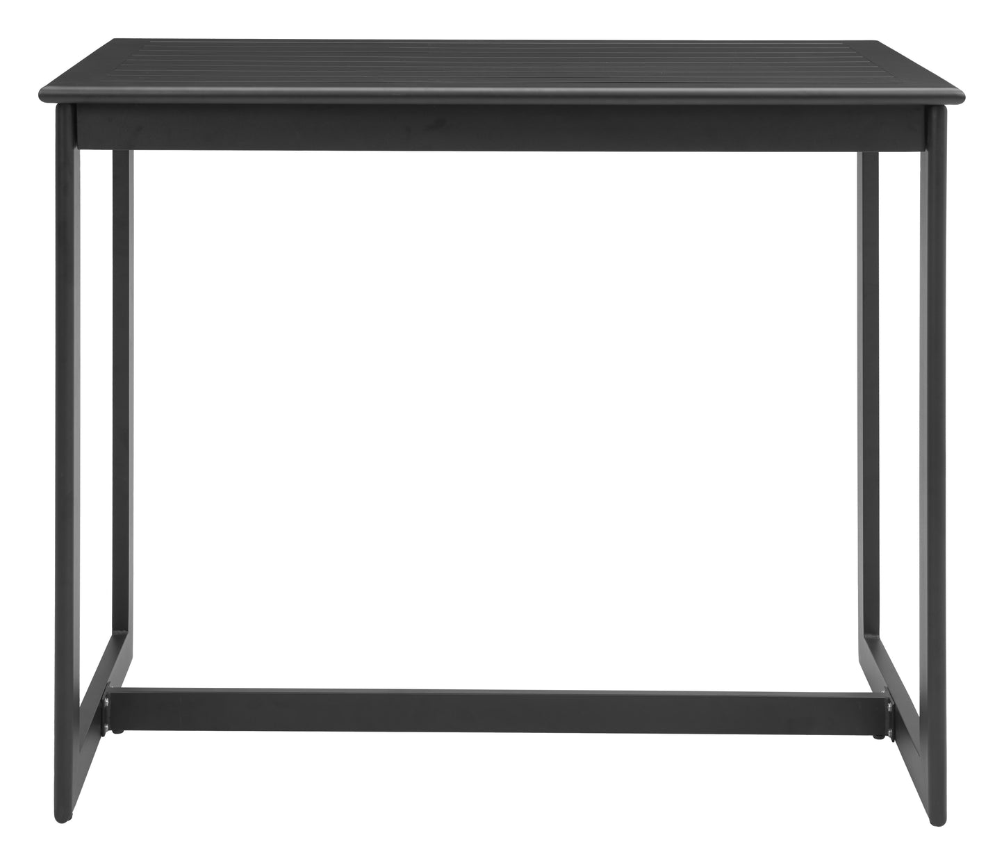 Midnight Wave Bar Table Black - Sleek & Modern Bar Table with a Chic Black Finish and Unique Wave Design