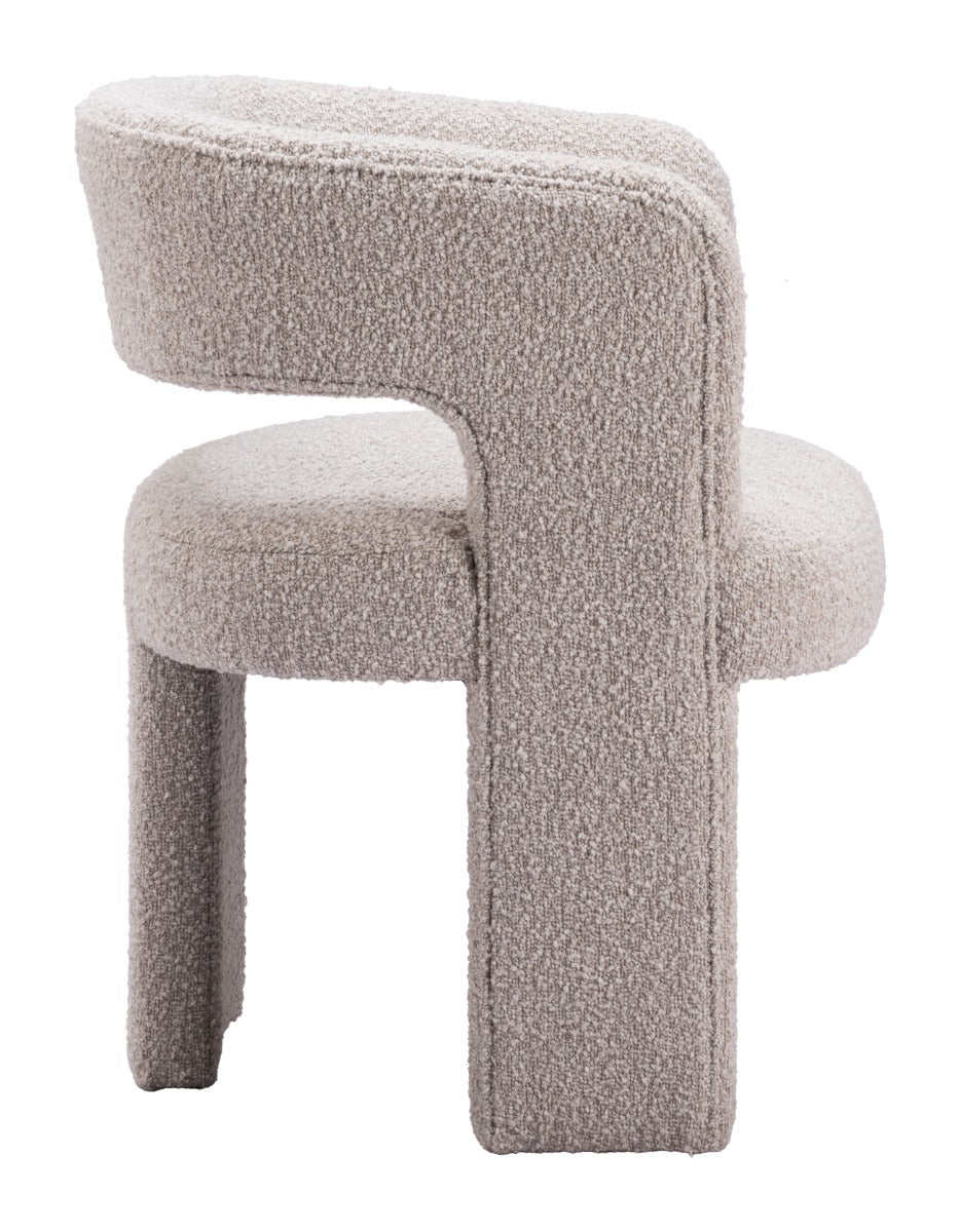 Java Accent Chair - Sandy Beige Stylish and Comfortable Upholstered Chair for Contemporary Living Spaces