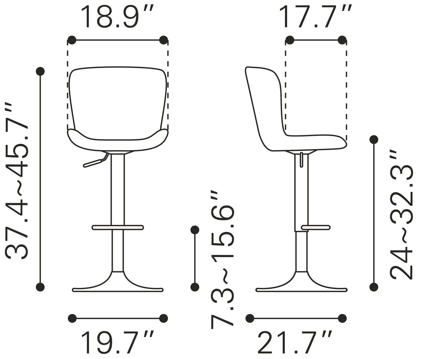 Tarley Barstool Green