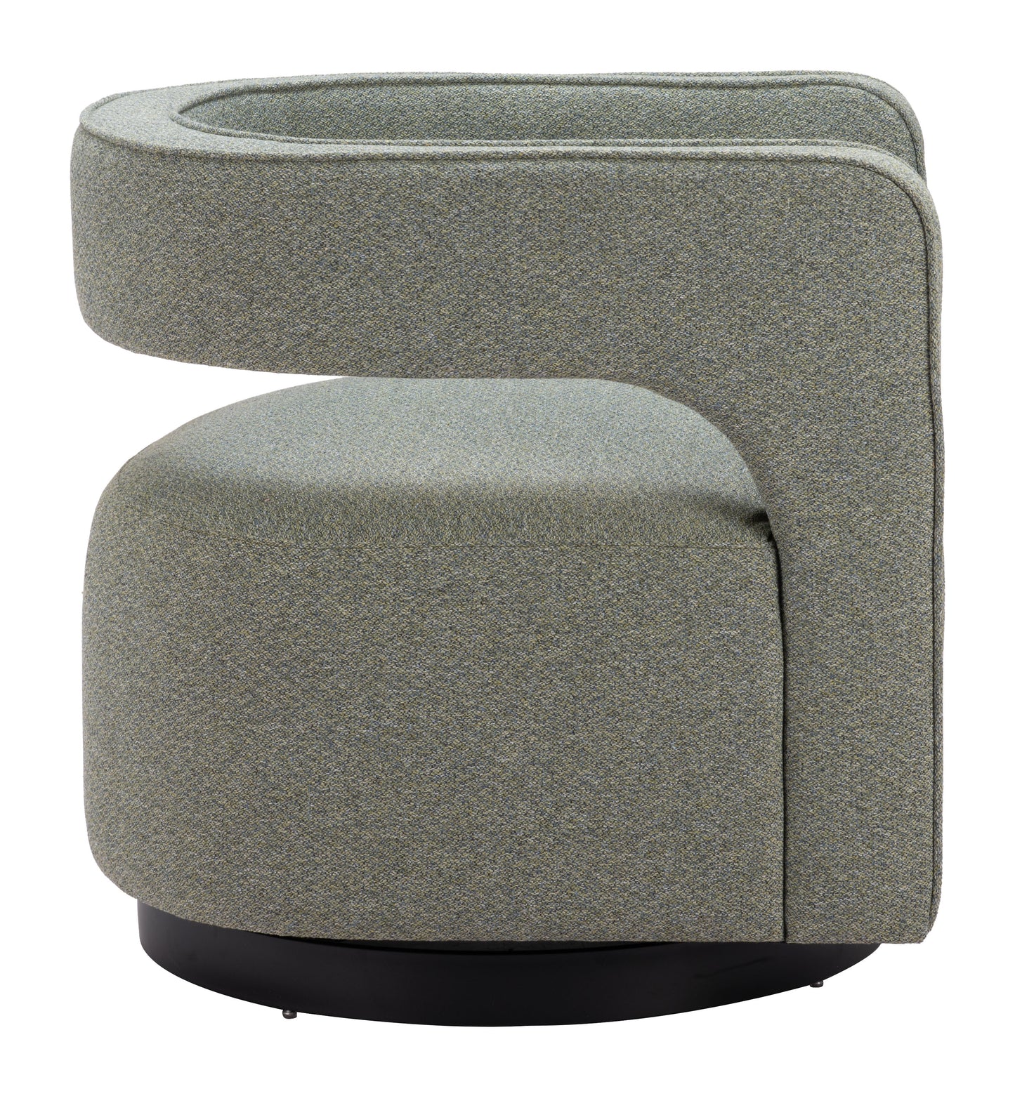 Turku Swivel Chair - Sage Green Stylish and Comfortable Swivel Chair for Modern Living Spaces