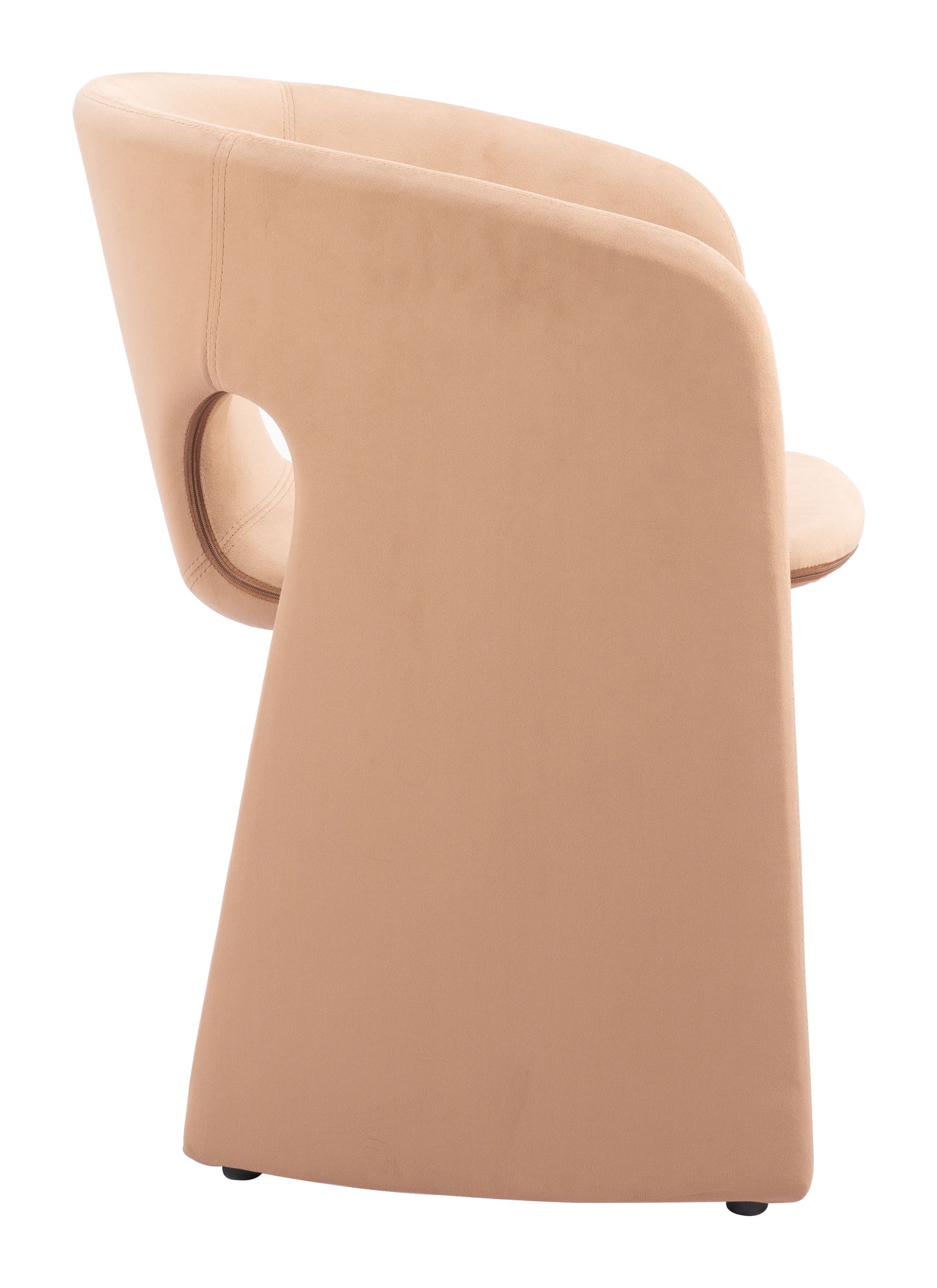 Rosyth Dining Chair - Tan Modern Upholstered Chair for Elegant Dining Spaces