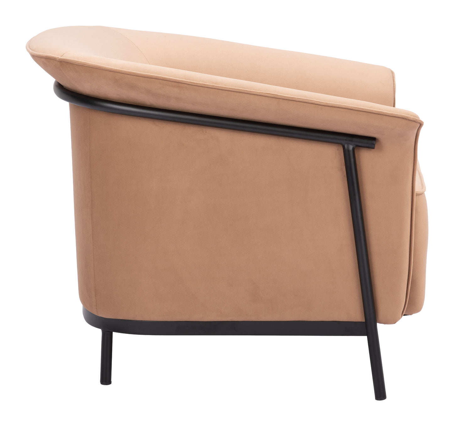 Burry Accent Chair - Tan Stylish Upholstered Chair for Modern Living Spaces