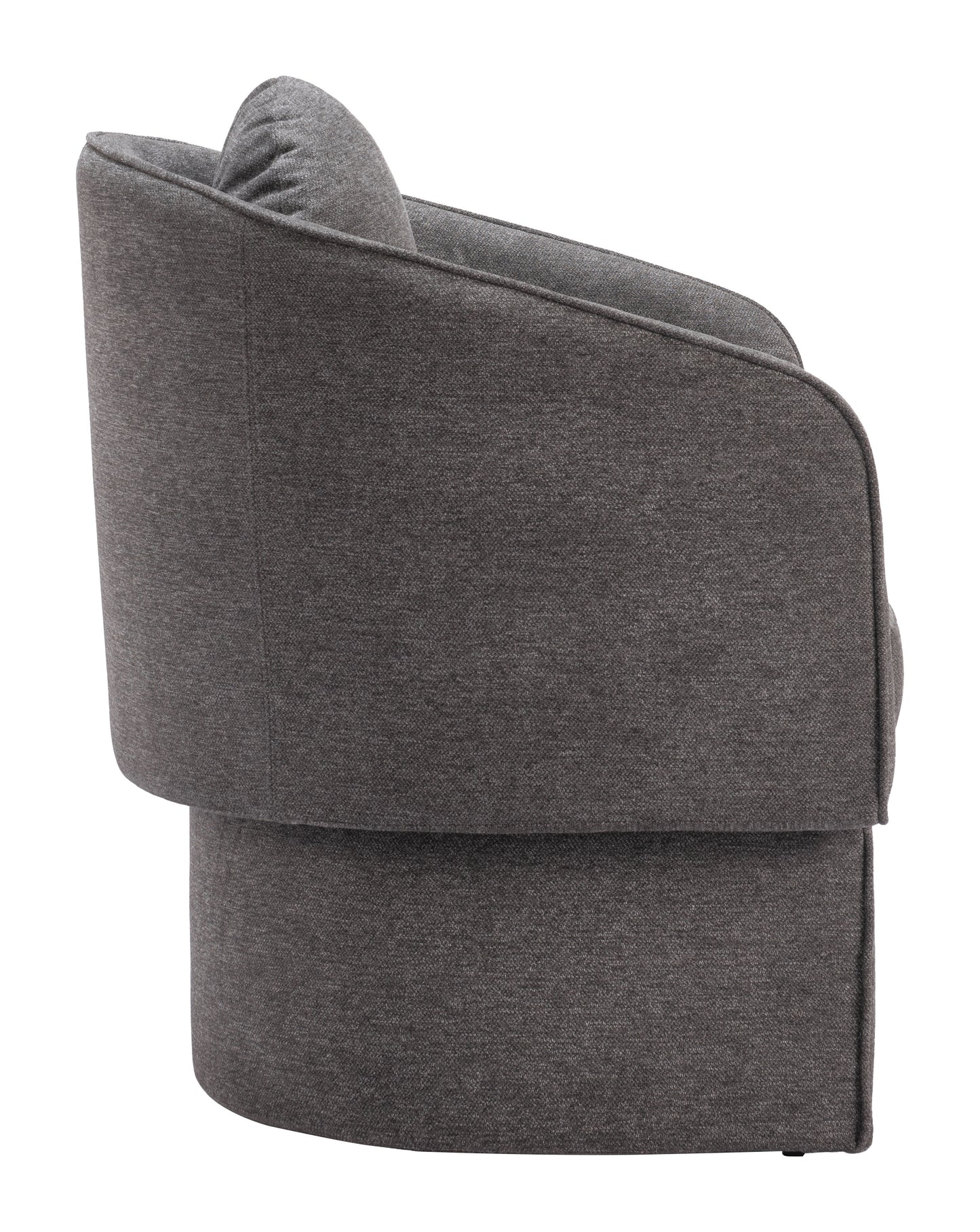 Olya Accent Chair - Truffle Gray Elegant and Comfortable Upholstered Chair for Stylish Living Spaces