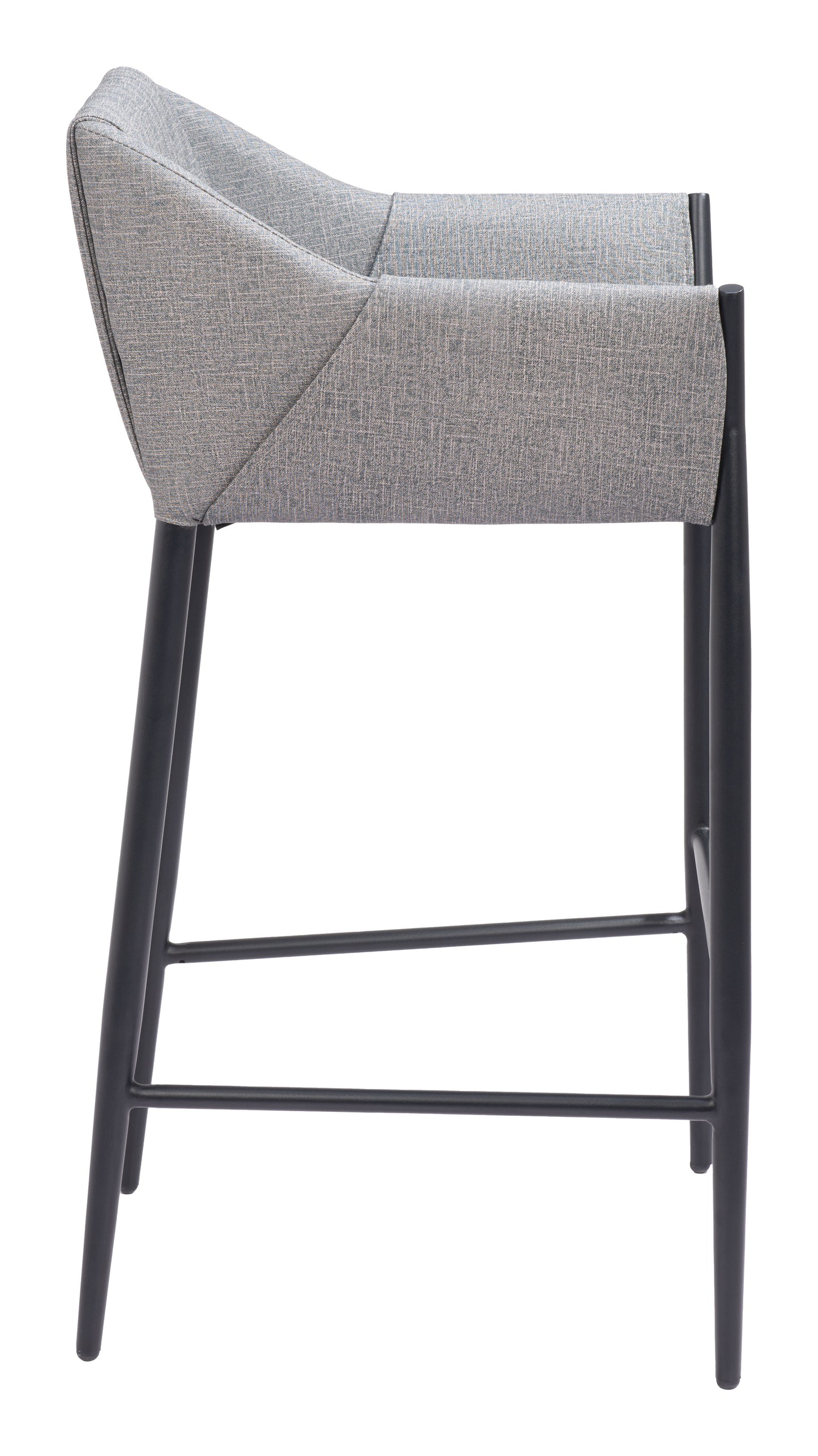 Andover Barstool Slate Gray β Stylish and Modern Slate Gray Barstool for Kitchen or Home Bar Area