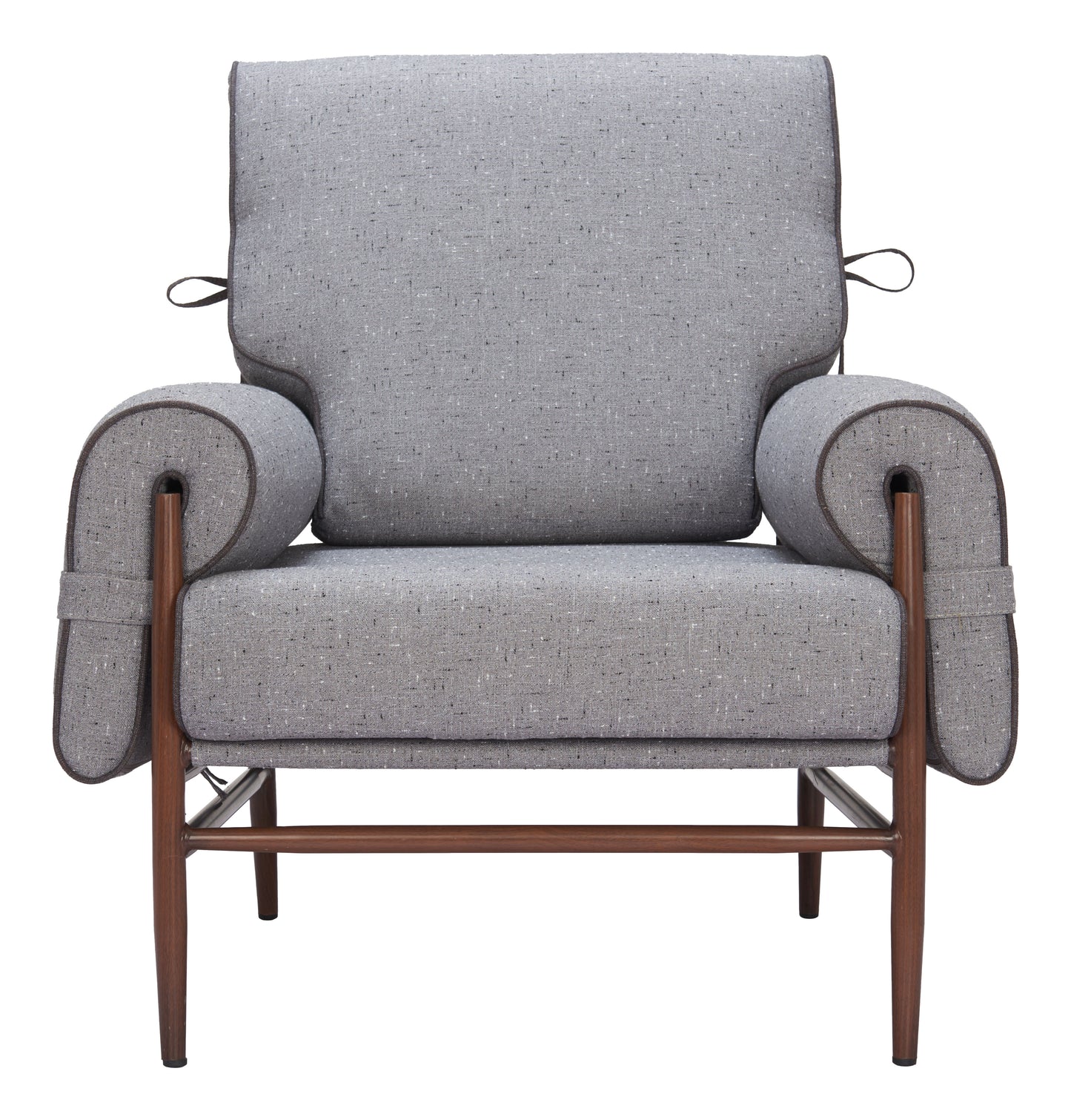 Klem Accent Chair Gray β Modern and Comfortable Gray Accent Chair for Living Room or Bedroom Decor