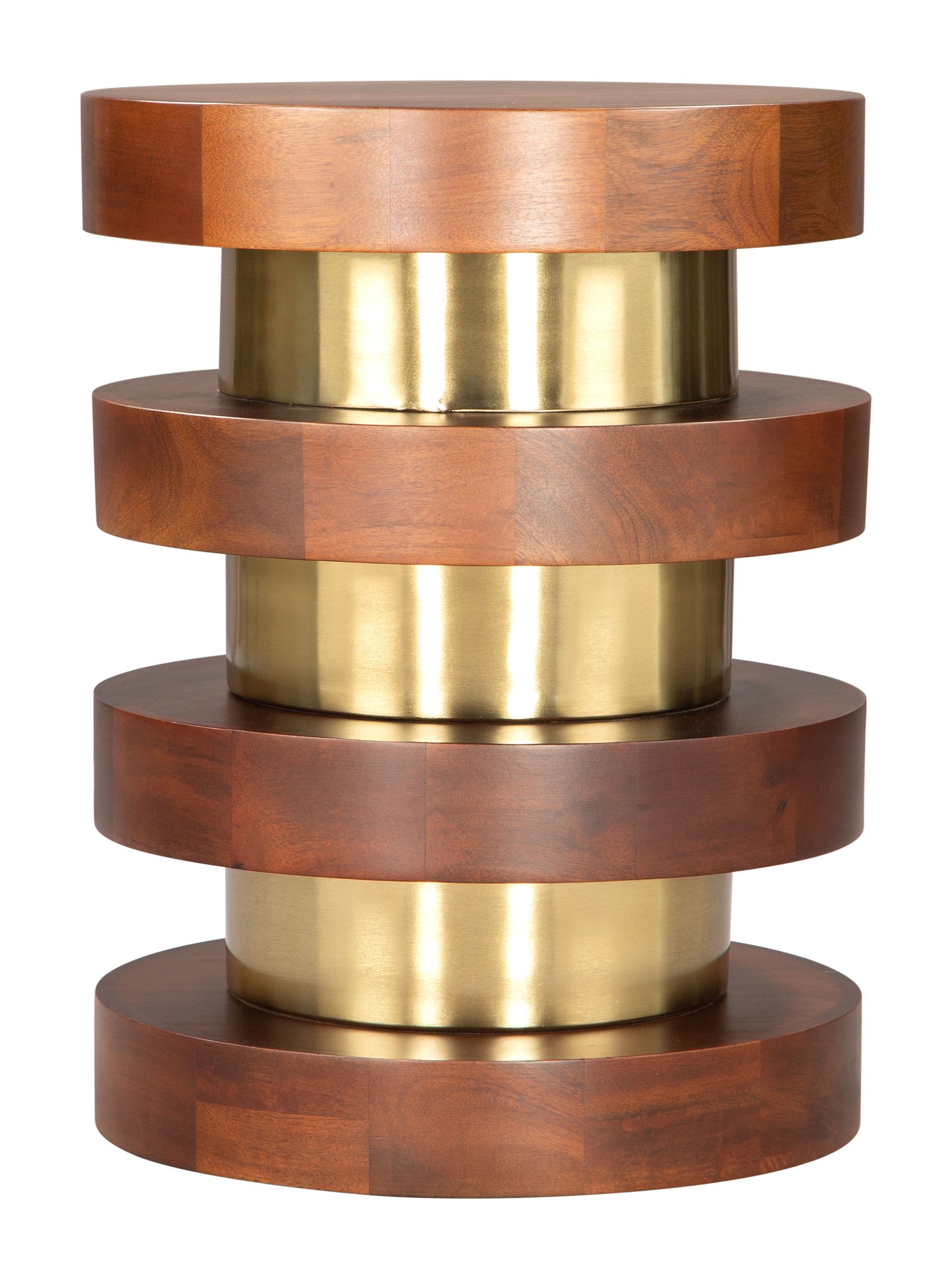 Marigot Side Table - Classic Brown Design for Elegant Living Spaces and Bedrooms