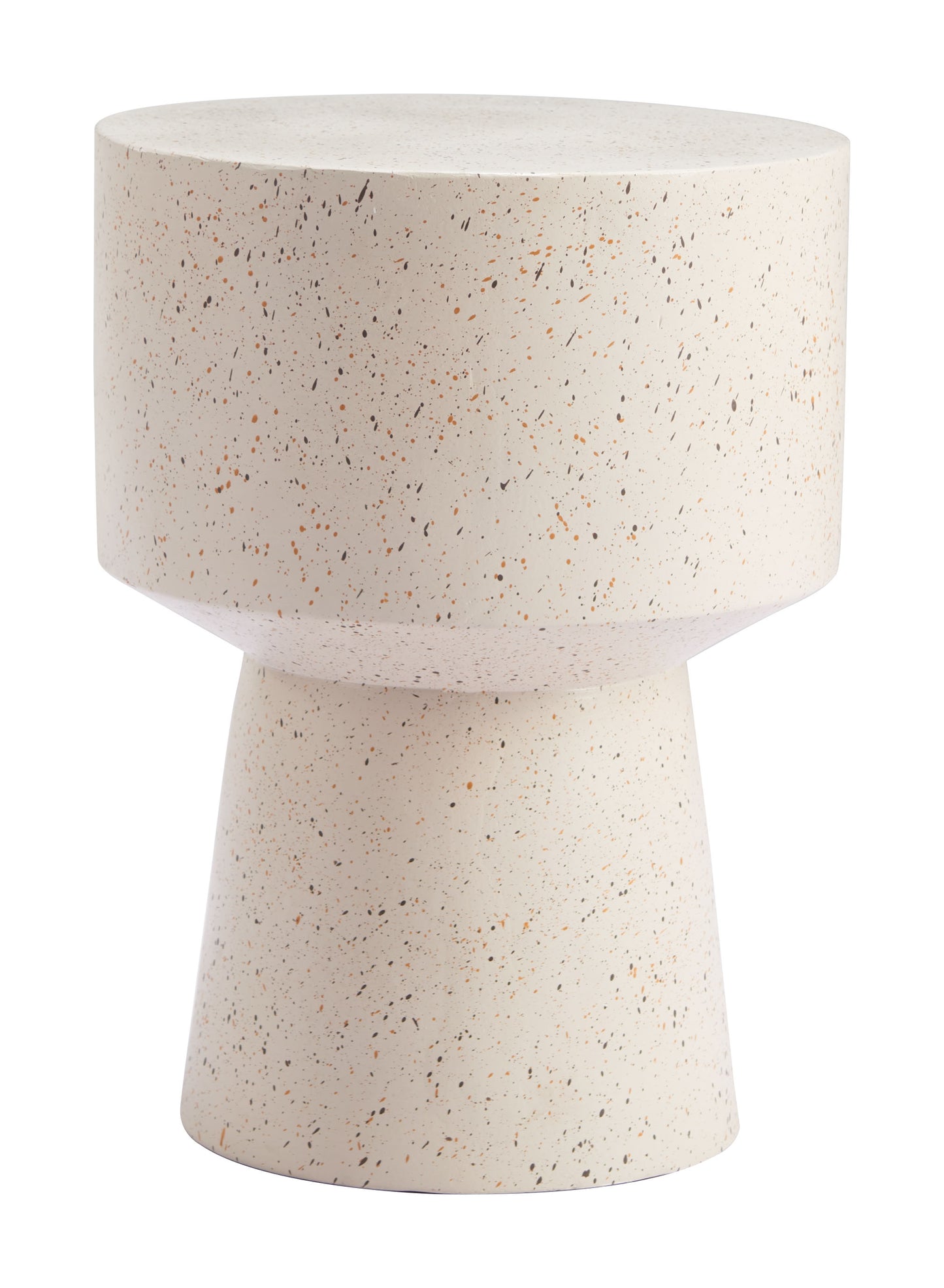 Masko Side Table Beige β Elegant and Versatile Beige Accent for Living Room or Bedroom Decor