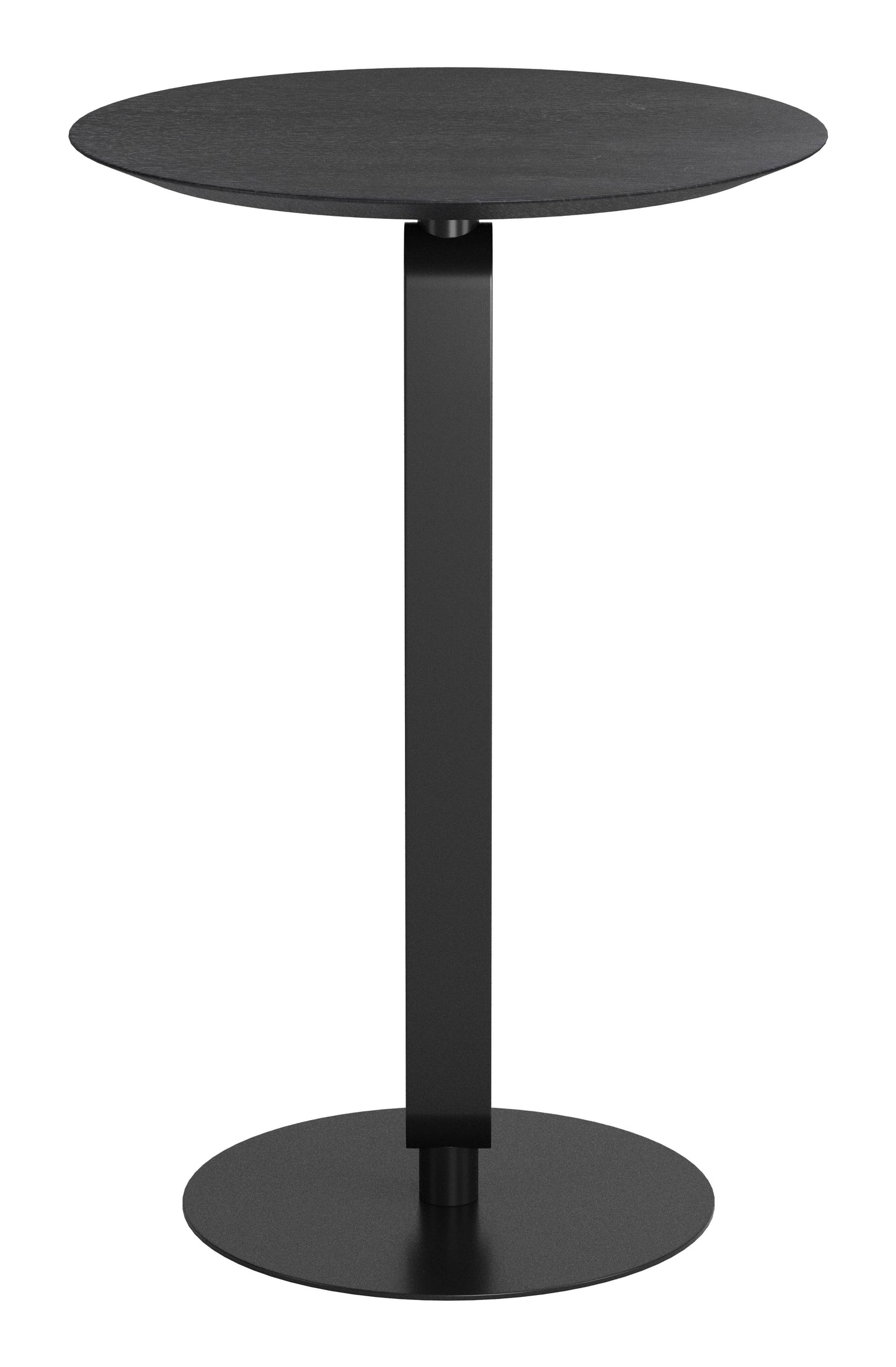 Derry Counter Table Black β Modern and Sleek Black Counter Table for Kitchen or Dining Area