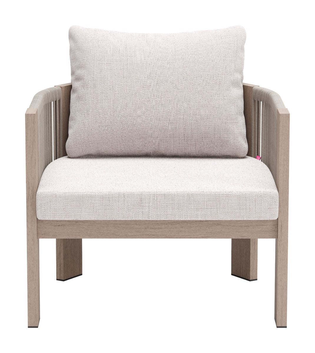 Rebel Accent Chair - Beige - Stylish & Comfortable Accent Chair with a Neutral Beige Upholstery for a Versatile, Modern Look