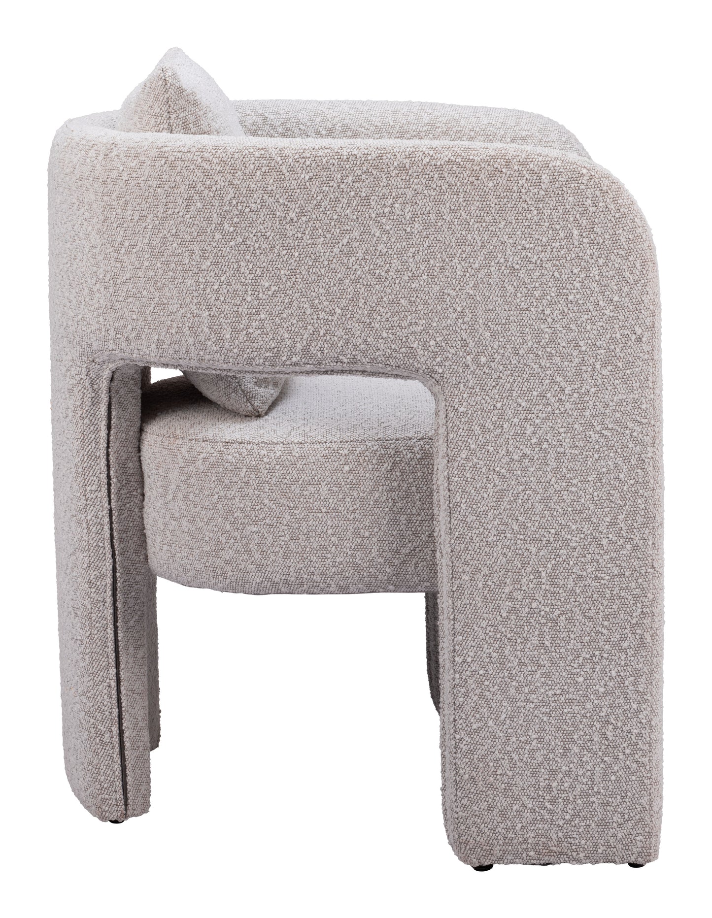Melilla Dining Chair - Misty Gray Elegant and Comfortable Upholstered Chair for Modern Dining Rooms