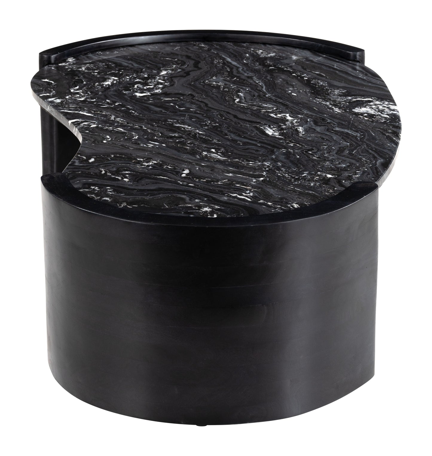 Tartini Coffee Table - Black Stylish and Modern Coffee Table for Contemporary Living Spaces