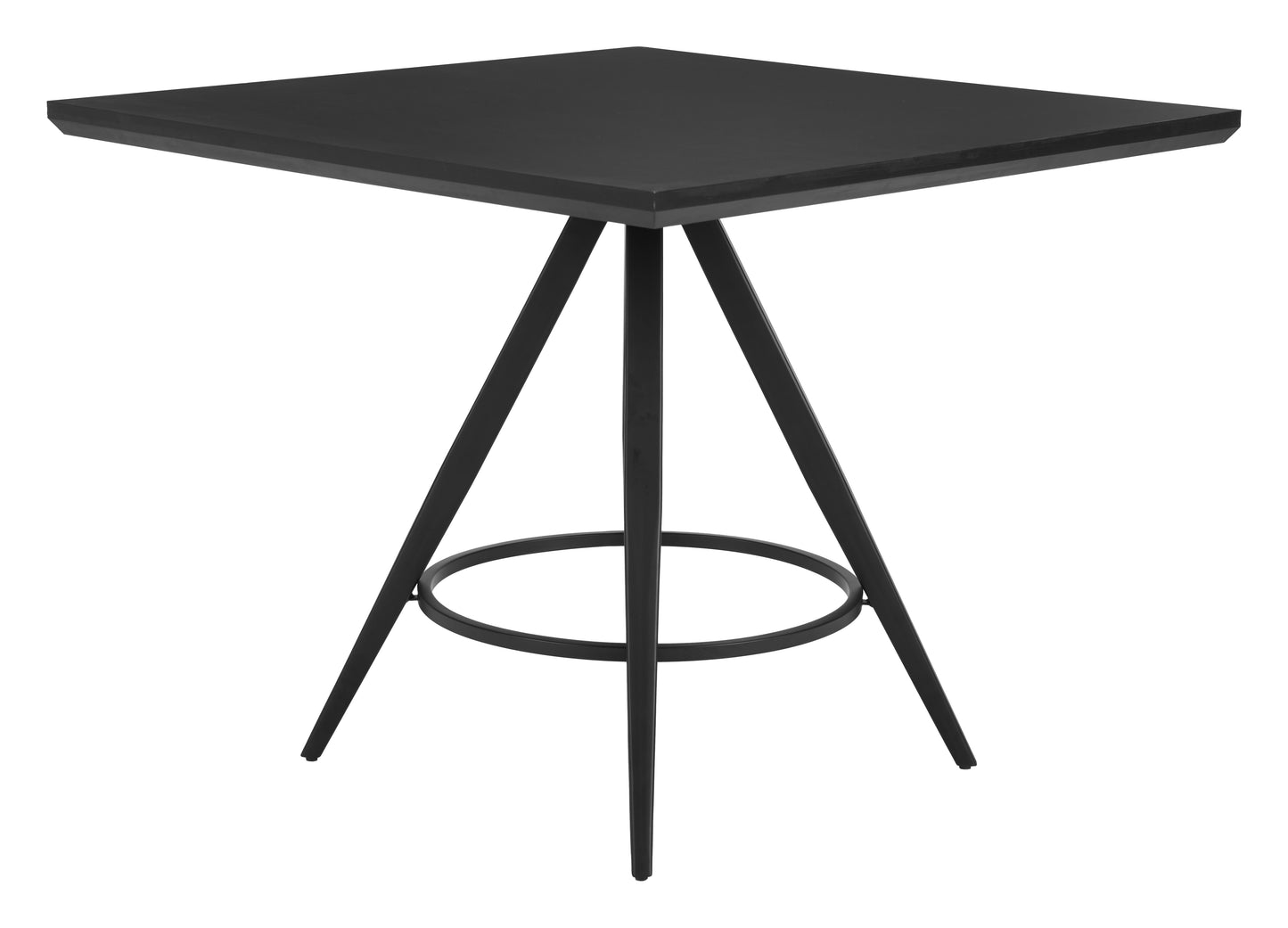 Tinos Dining Table Black β Sleek and Modern Black Dining Table for Dining Room or Kitchen Decor