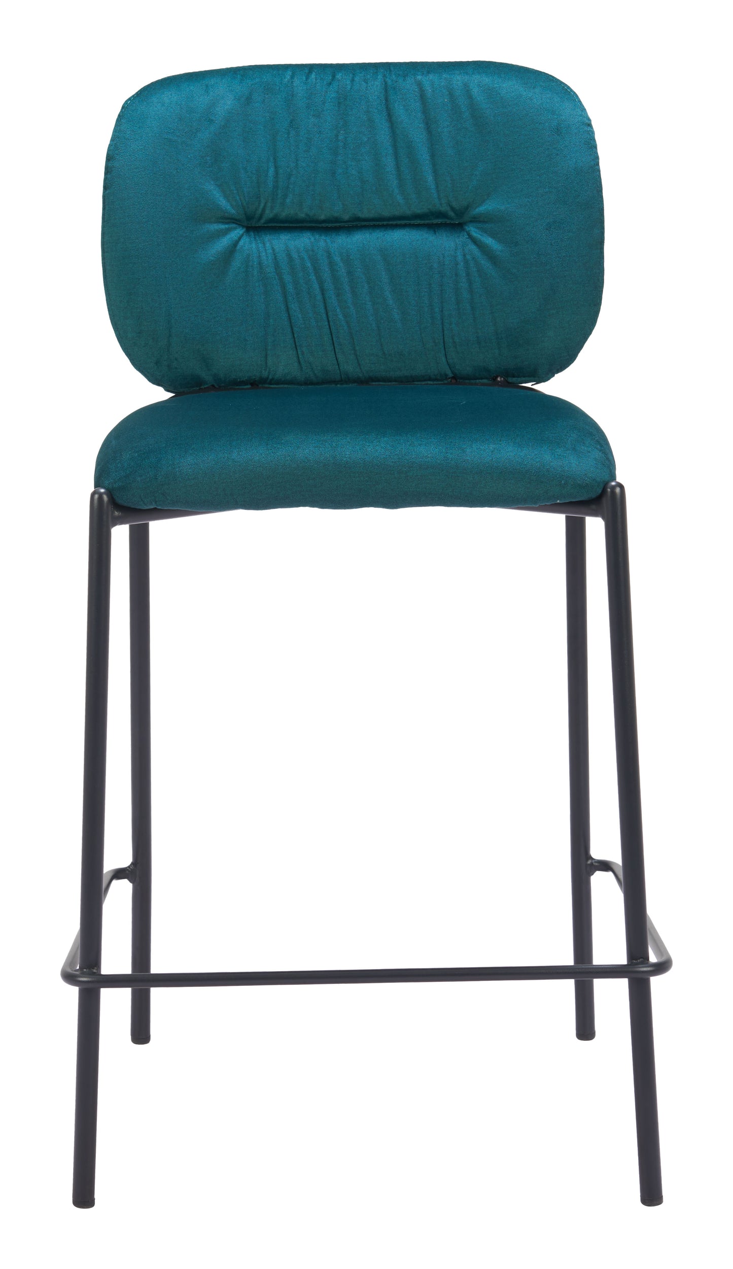 Plat Counter Stool (Set of 2) Green β Sleek and Stylish Green Counter Stools for Modern Kitchens or Bars