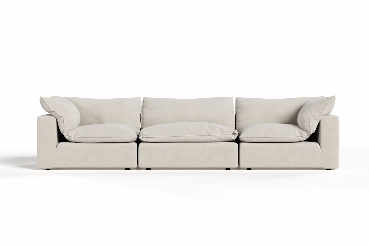 Garman Light Grey Modular Sectional Sofa