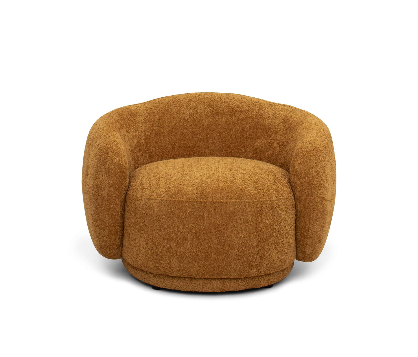 Divani Casa Andrew - Modern Orange Fabric Sofa Set