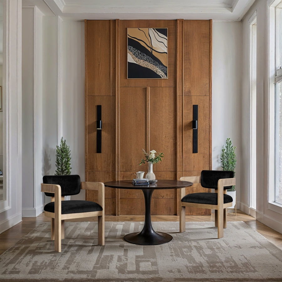 Sacha Velvet Upholstered Dining Chair β Stylish Tufted Back with Plush Velvet Seat