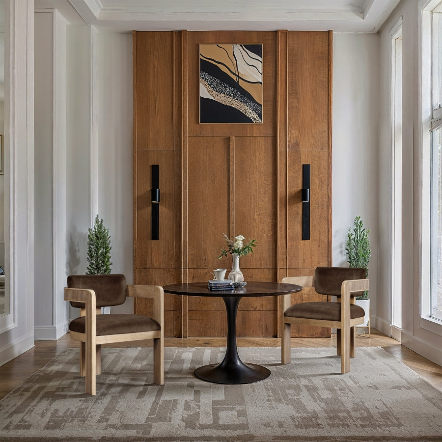 Sacha Velvet Upholstered Dining Chair β Stylish Tufted Back with Plush Velvet Seat
