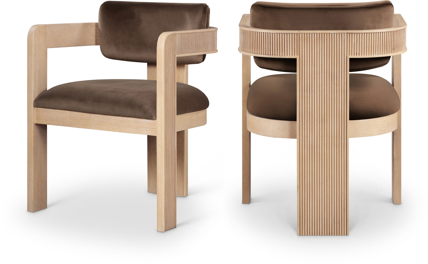 Sacha Velvet Upholstered Dining Chair β Stylish Tufted Back with Plush Velvet Seat