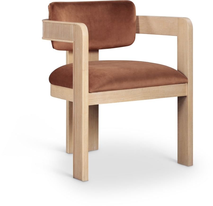 Sacha Velvet Upholstered Dining Chair β Stylish Tufted Back with Plush Velvet Seat