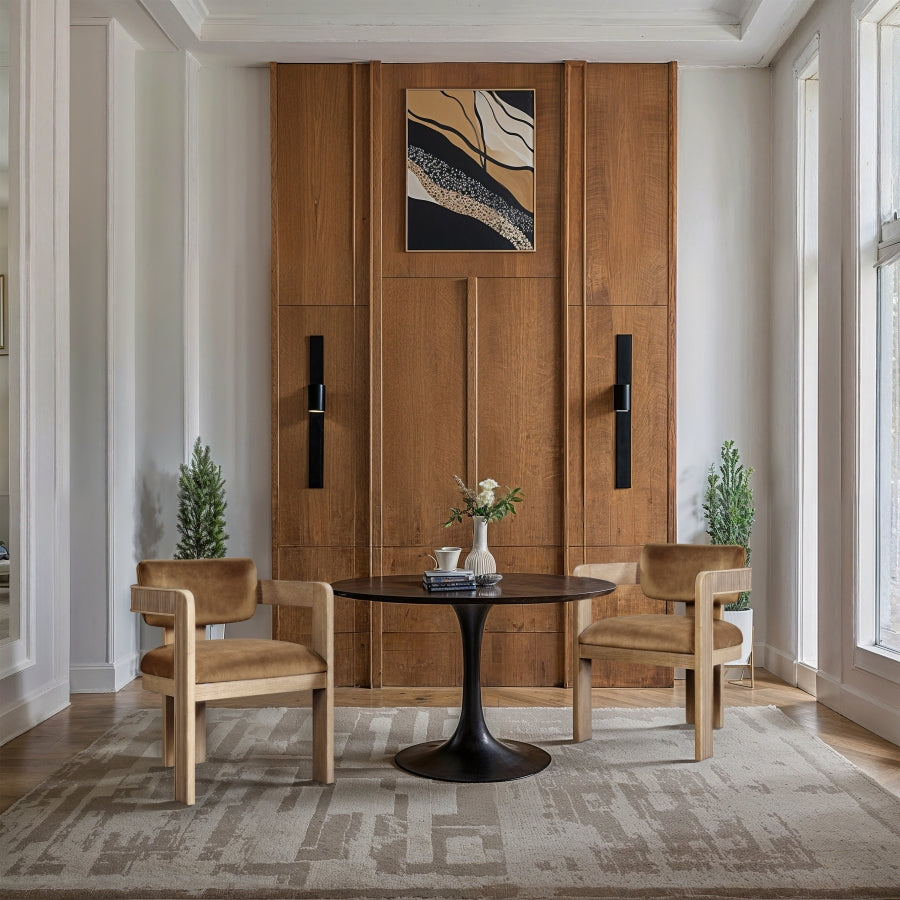 Sacha Velvet Upholstered Dining Chair β Stylish Tufted Back with Plush Velvet Seat