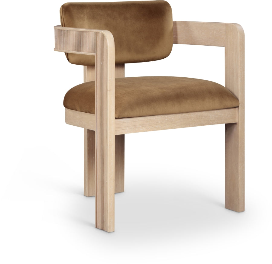 Sacha Velvet Upholstered Dining Chair β Stylish Tufted Back with Plush Velvet Seat