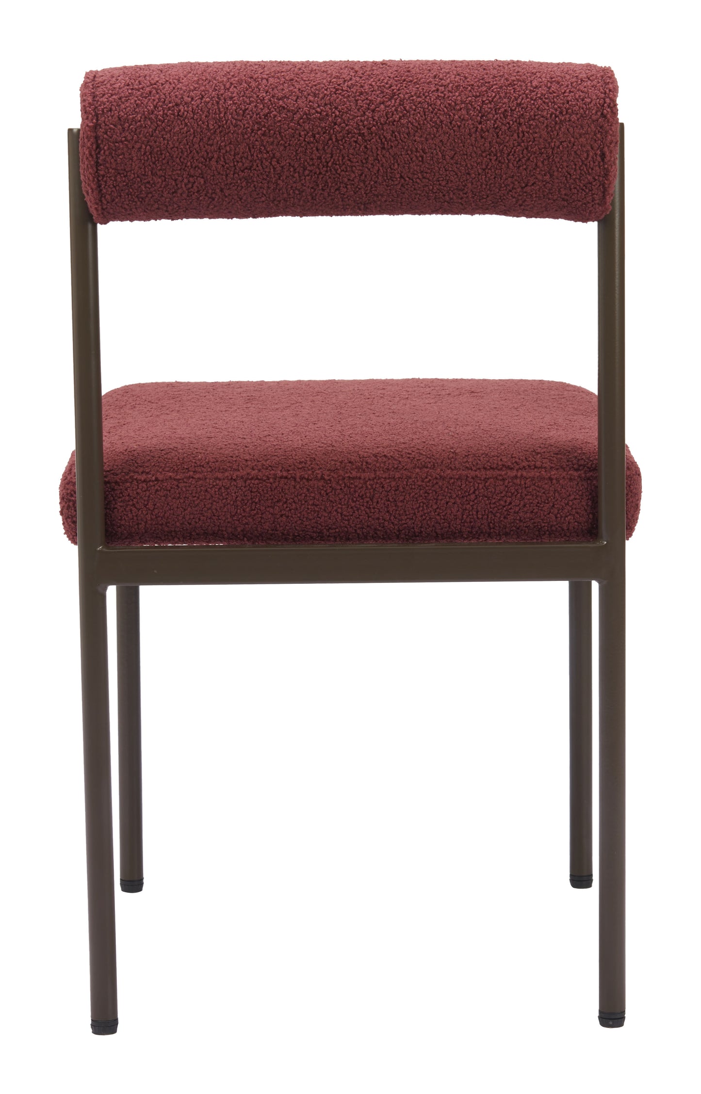 Livorno Dining Chair - Red & Bronze Stylish Upholstered Chairs for Elegant Dining Spaces