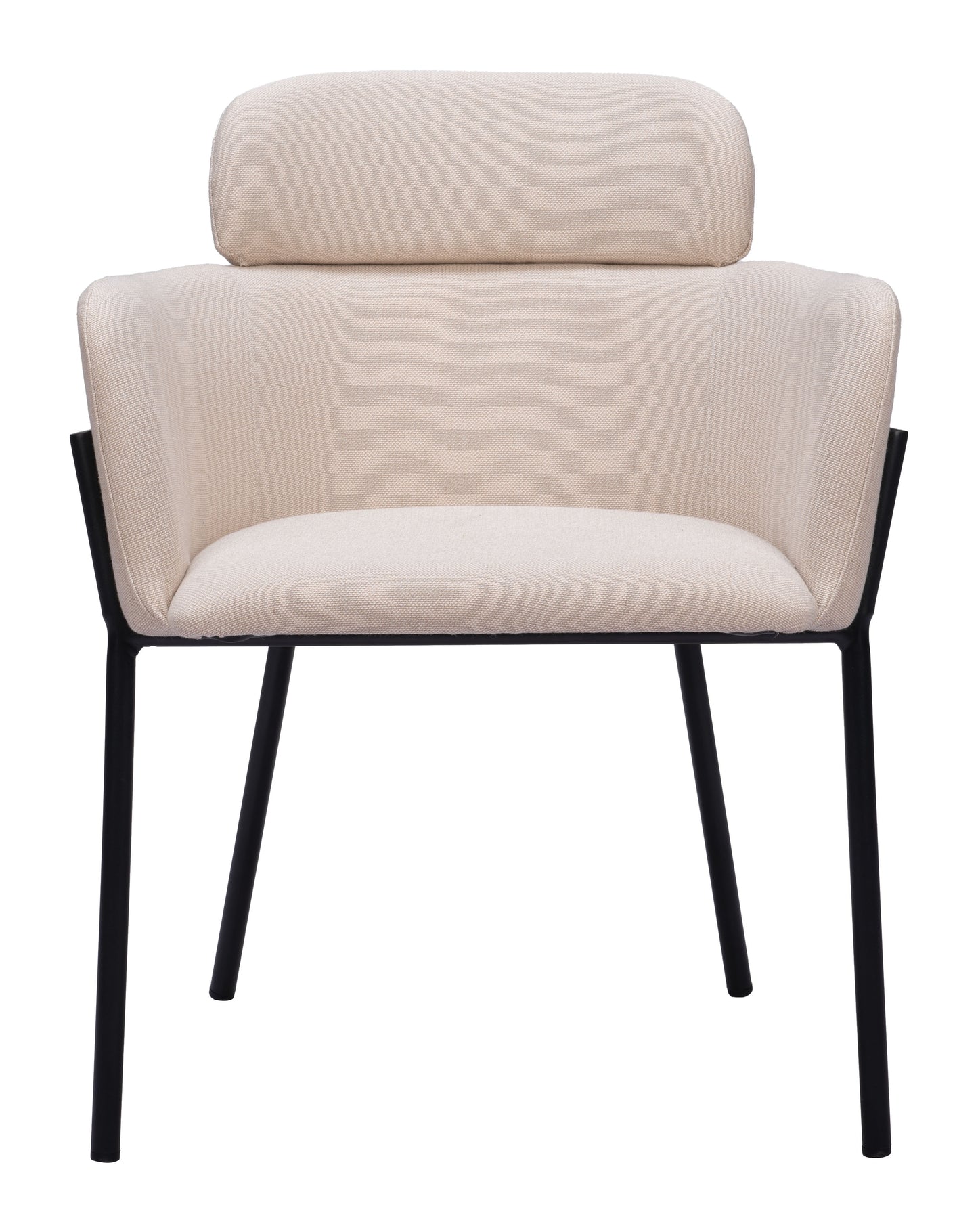 Bremor Dining Chair (Set of 2) Beige β Elegant and Comfortable Beige Dining Chairs for Dining Room or Kitchen Decor